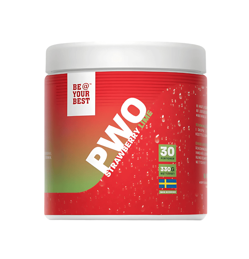 Be@Yourbest PWO Jordgubb/Lime 330g