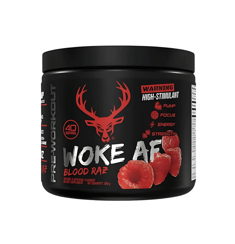 Bucked Up Woke AF Pre-Workout 282 g - Blod Raz