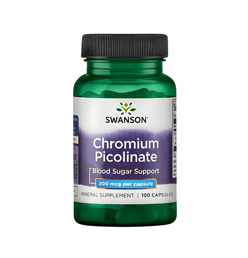 Swanson Chromium Picolinate 200mcg 100 Kapslar