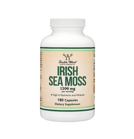 Double Wood Irish Sea Moss 600mg 180 Kapslar