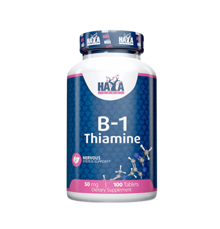 Haya Vitamin B-1 Thiamine 50mg 100 Tabletter