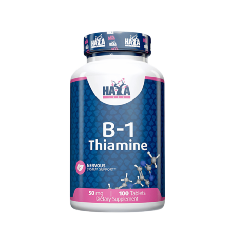 Haya Vitamin B-1 Thiamine 50mg 100 Tabletter