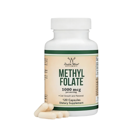Double Wood Methylfolate 1000mcg 120 Kapslar