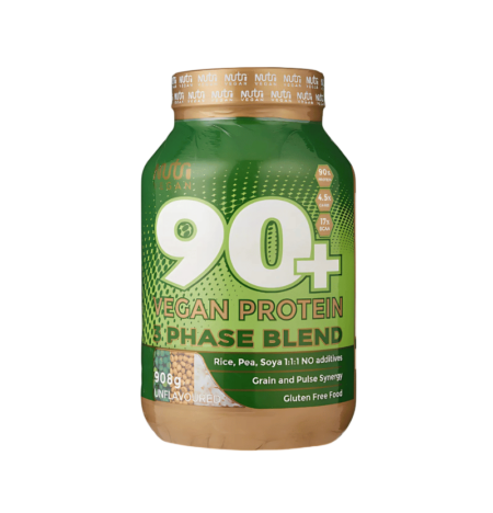 Nutri Sport 90+ Vegan Protein 908g - Naturell