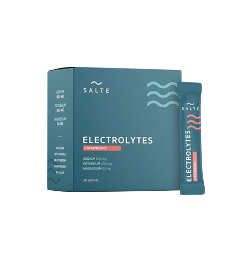 Salte Elektrolyter Jordgubb 30-pack