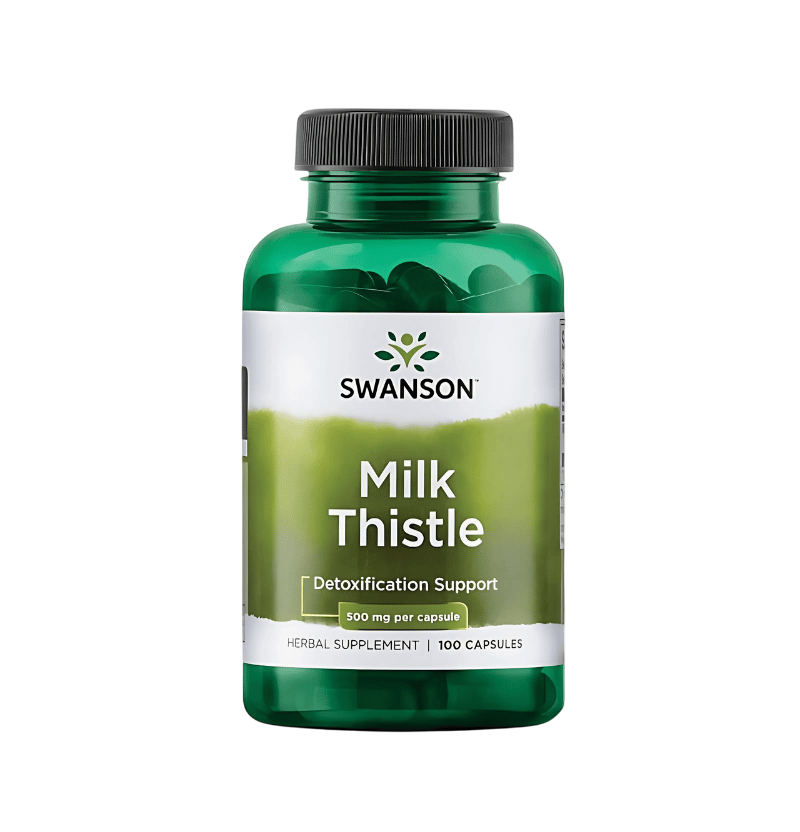 Swanson Milk Thistle 500mg 100 Kapslar