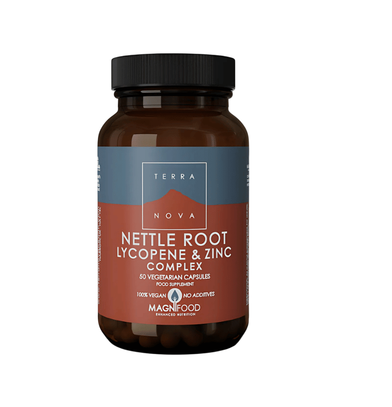 Terranova Nettle, Lycopene & Zinc Complex 50 Kapslar