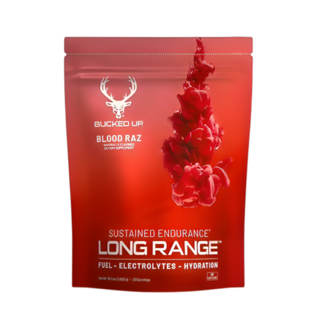 Bucked Up Long Range, Blood Raz 1600g