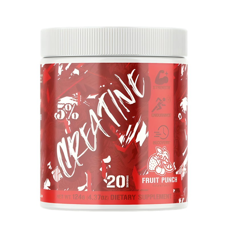 5% Nutrition Creatine - Code Red, Fruit Punch - 124 grams