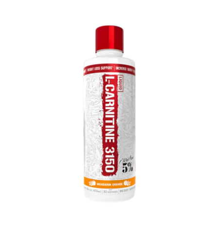 5% Nutrition Liquid L-Carnitine 3150 - Legendary Series, Mandarin Orange - 473 ml