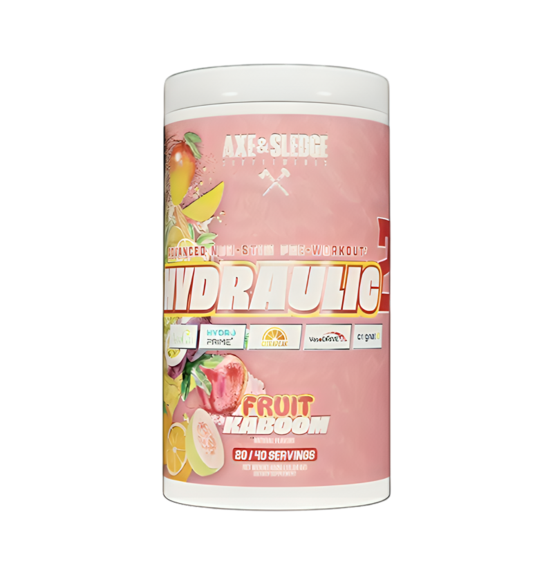 Axe & Sledge Hydraulic V2 Non-Stim Pre-Workout Fruit Kaboom 452g