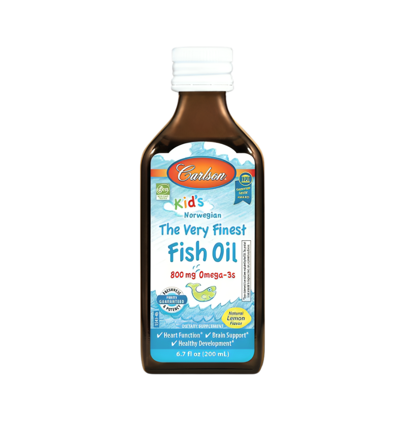 Carlson Labs Kid's The Very Finest Fish Oil 800mg Lemon 200ml