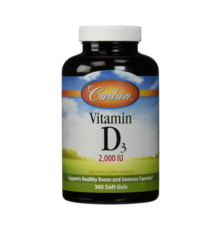 Carlson Labs Vitamin D3 2000IU 360 Mjuka Kapslar