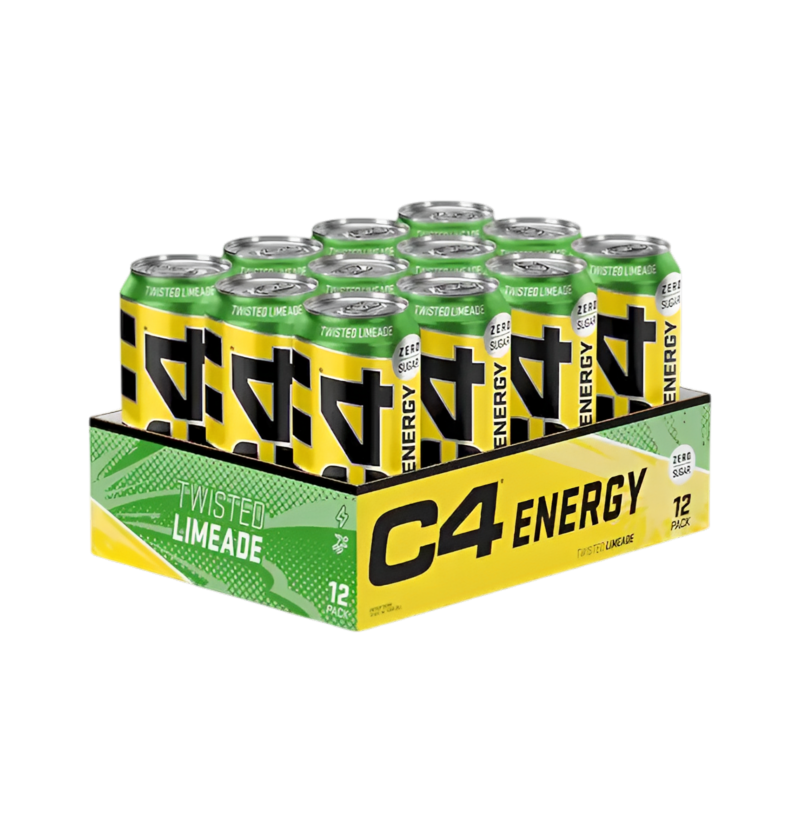 Cellucor C4 Explosive Energy Energidryck Twisted Limeade 12 x 500ml
