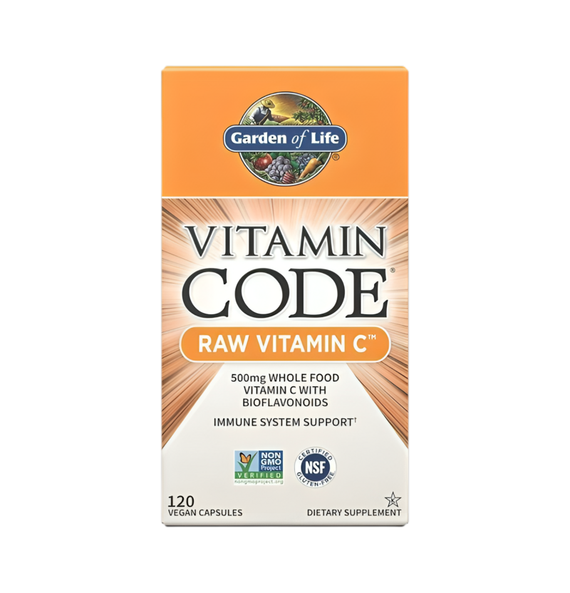 Garden of Life Vitamin Code Raw Vitamin C 120 Veganska Kapslar