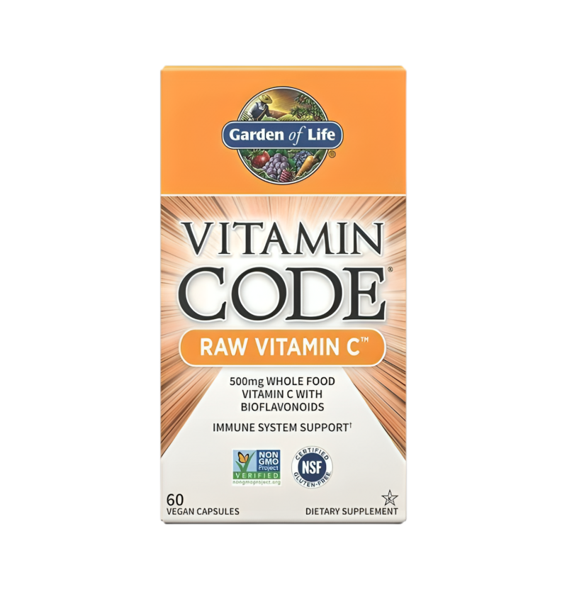 Garden of Life Vitamin Code Raw Vitamin C 60 Veganska Kapslar