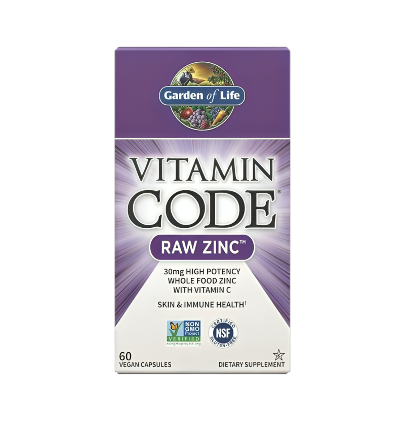 Garden of Life Vitamin Code Raw Zinc 60 Kapslar