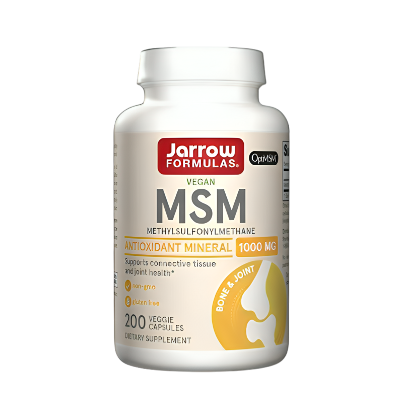 Jarrow Formulas MSM (Methyl-Sulfonyl-Methane) 1000mg 200 Kapslar