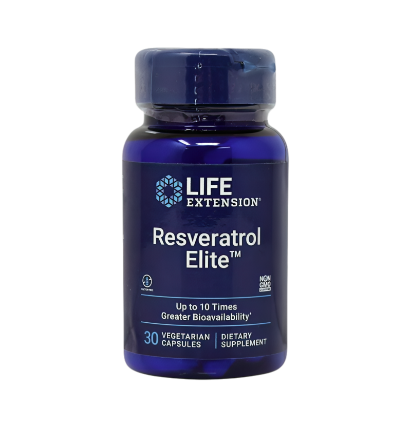 Life Extension Resveratrol Elite 30 Vegetariska Kapslar