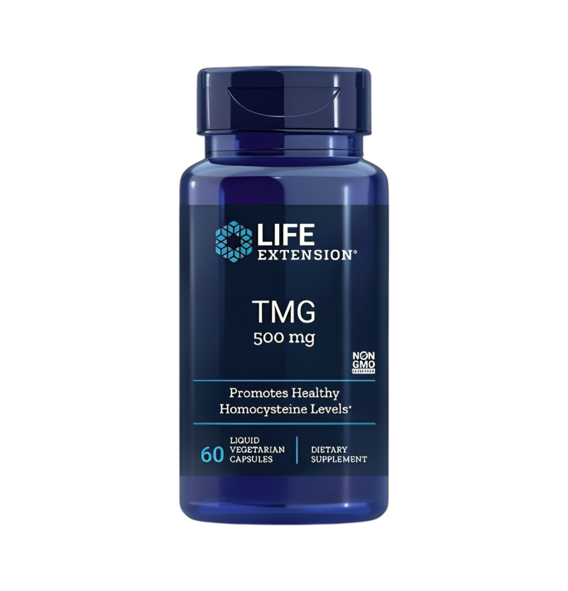 Life Extension TMG 500mg 60 Flytande Vegetabiliska Kapslar