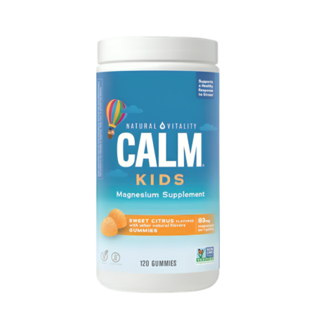 Natural Vitality Calm Kids Gummies, Sweet Citrus 120 Gummitabletter