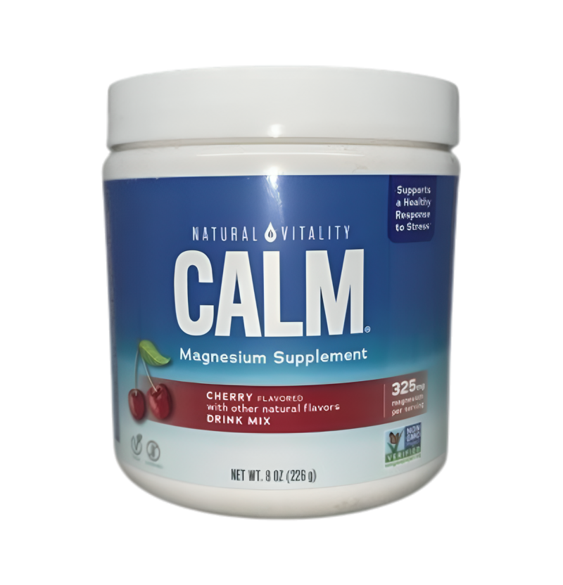 Natural Vitality Calm Magnesium Cherry 226g Pulver