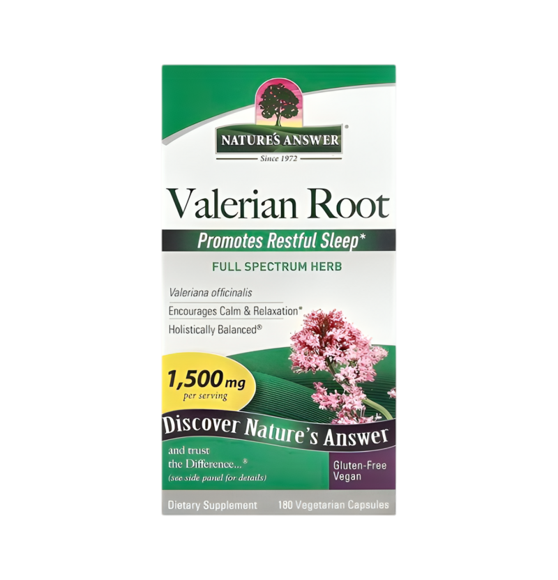 Nature's Answer Valerian Root 1500mg 180 Kapslar
