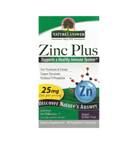 Nature's Answer Zinc Plus 60 Kapslar