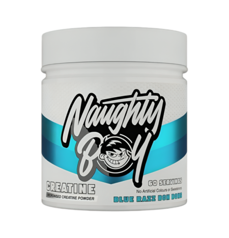 Naughty Boy Creatine, Blue Razz Bon Bons 300g