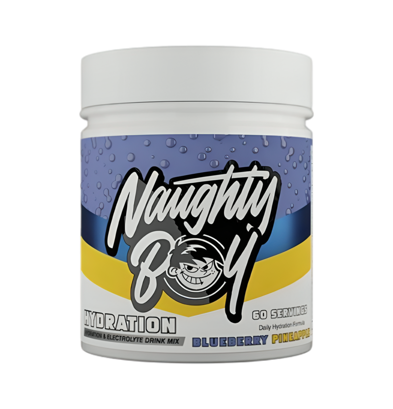 Naughty Boy Hydration, Blueberry Pineapple 510g