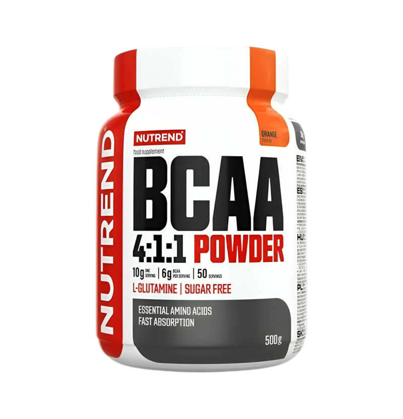 Nutrend BCAA 4:1:1 Pulver, Orange 500g