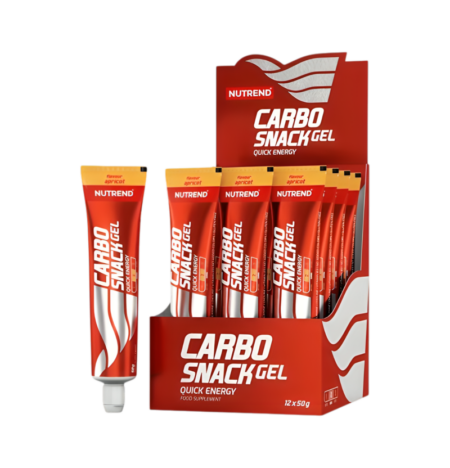Nutrend Carbosnack Apricot 12 x 50g Tuber
