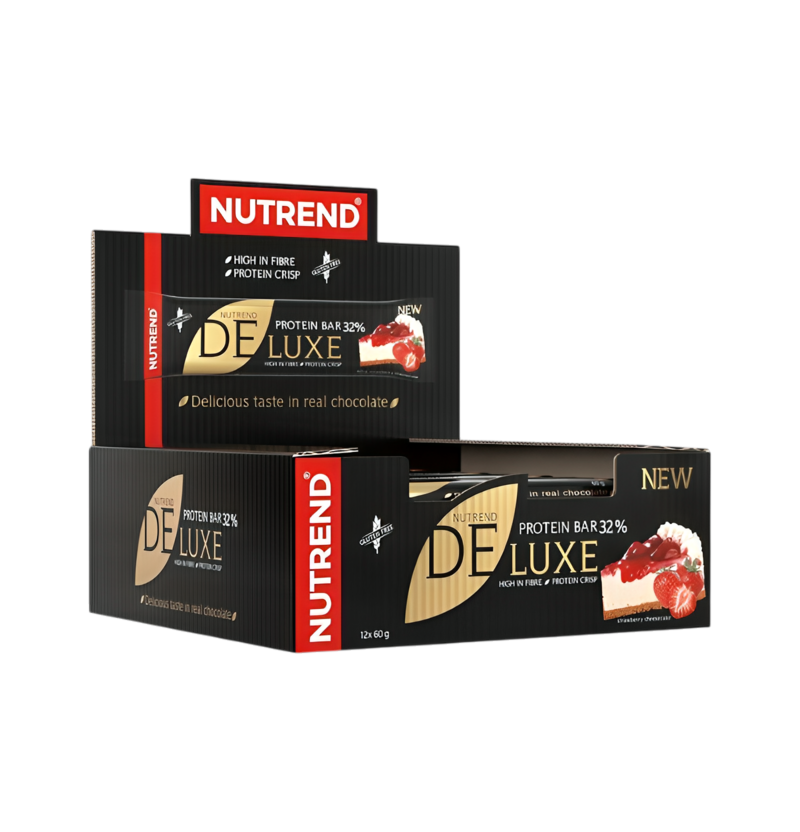 Nutrend Deluxe Protein Bar Strawberry Cheesecake 12 x 60g