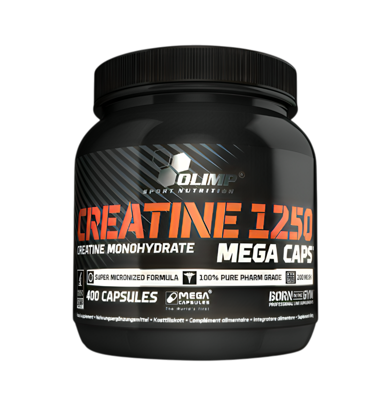Olimp Nutrition Creatine 1250mg Mega Caps 400 Kapslar