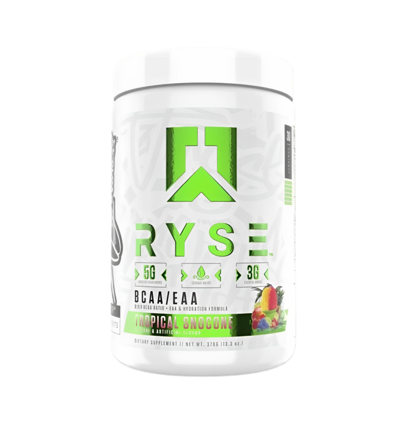 RYSE BCAA + EAA Tropical Snocone 378g