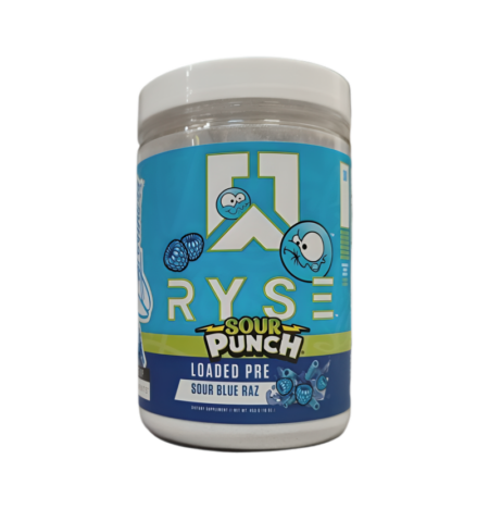 RYSE Loaded Pre Sour Punch Blue Raz 453g
