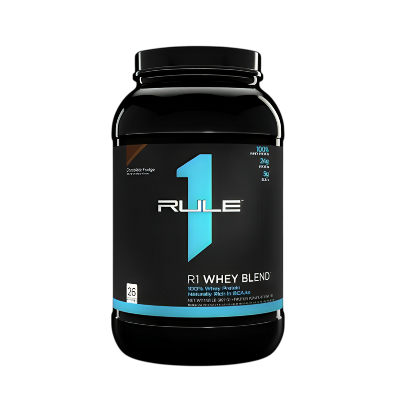 Rule One R1 Whey Blend Chocolate Fudge 897g