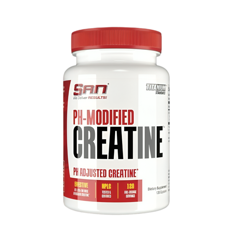SAN PH-Modified Creatine 120 Kapslar