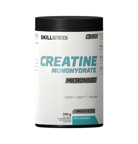 Skill Nutrition Micronised Creatine Monohydrate Unflavoured 500g