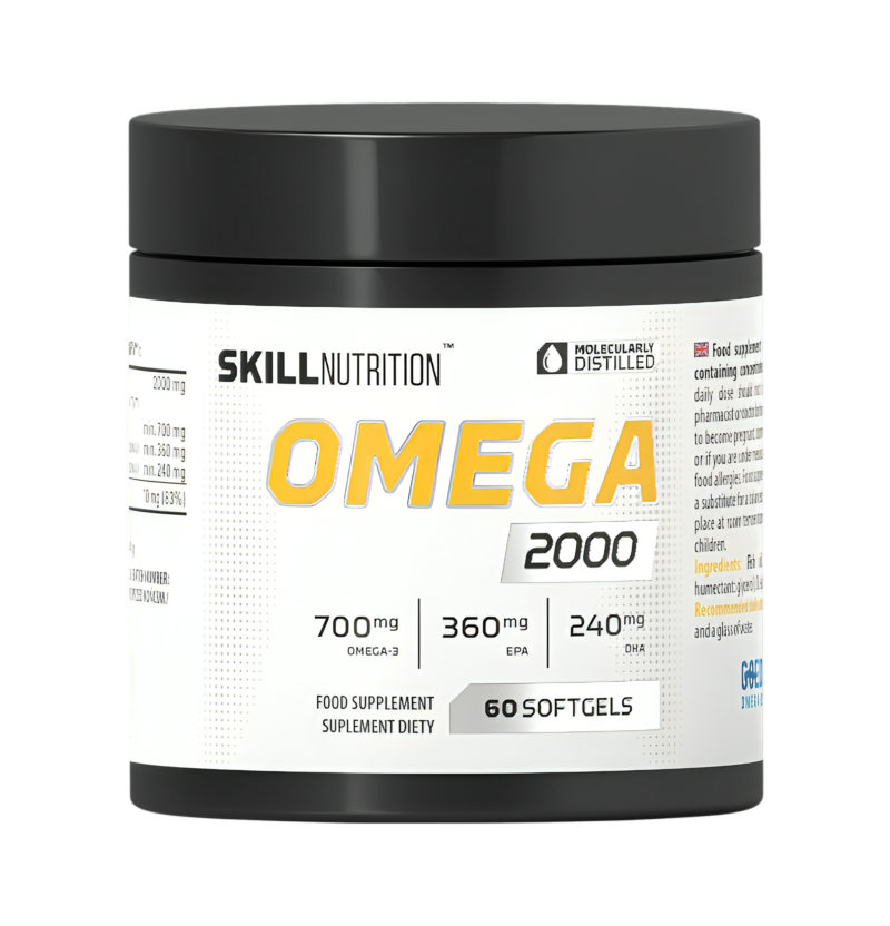 Skill Nutrition Omega 2000 60 Mjukgelkapslar