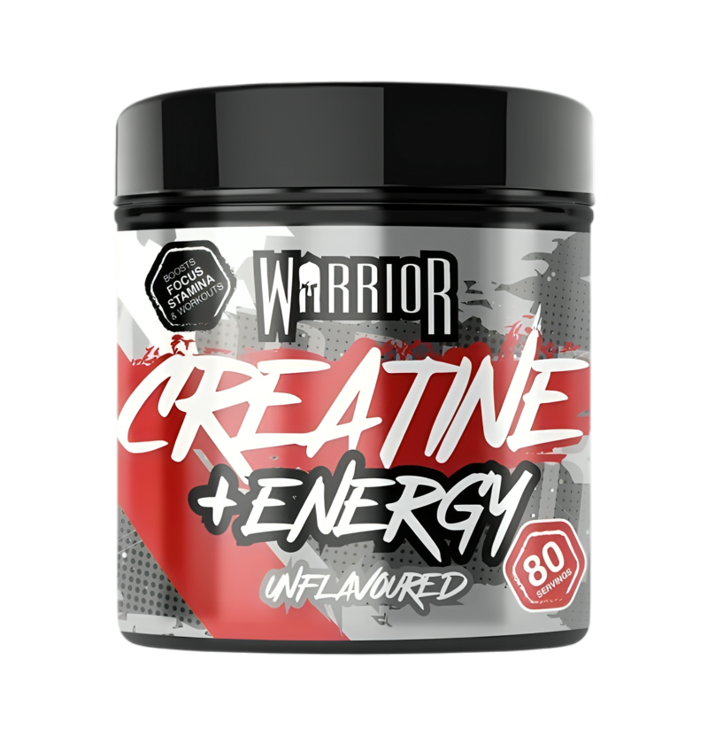 Warrior Creatine + Energy, Unflavoured 360g