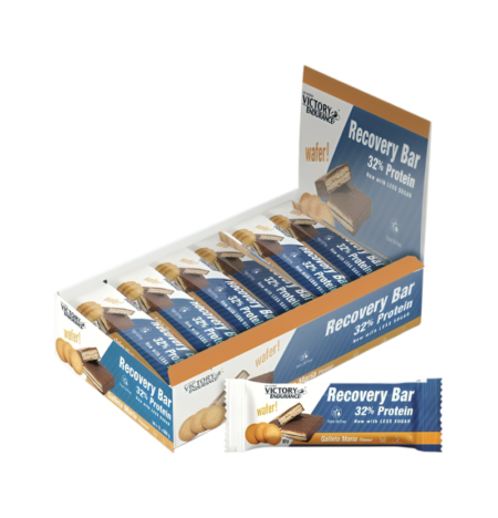 Weider Joe Weider Victory Endurance Recovery Bar, Galleta Maria 50g