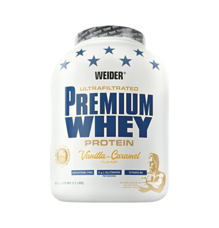 Weider Premium Whey Vanilla Caramel 2300g Pulver