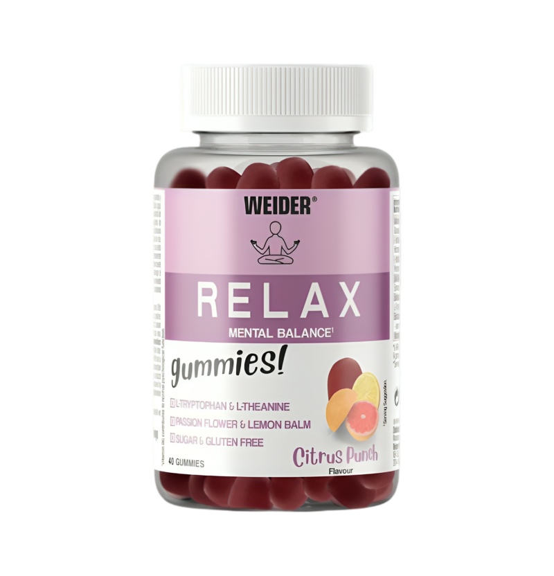 Weider Relax Citrus Punch 40 Gummitabletter