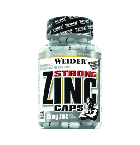 Weider Strong Zinc 25mg 120 Kapslar