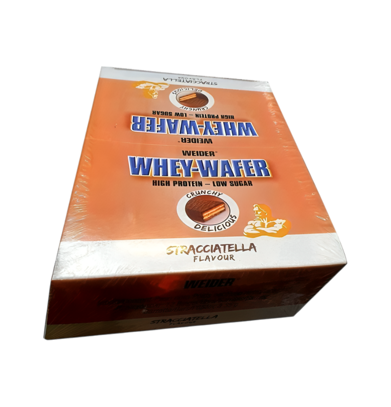 Weider Whey-Wafer, Stracciatella 12 x 35g