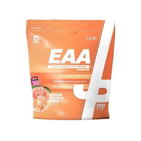 Trained by JP EAA + Hydration Sour Peach Rings 1000g