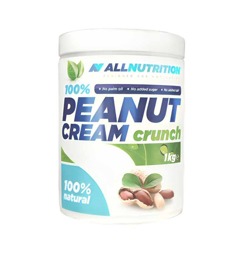 Allnutrition 100% Peanut Cream, Crunch 1000g