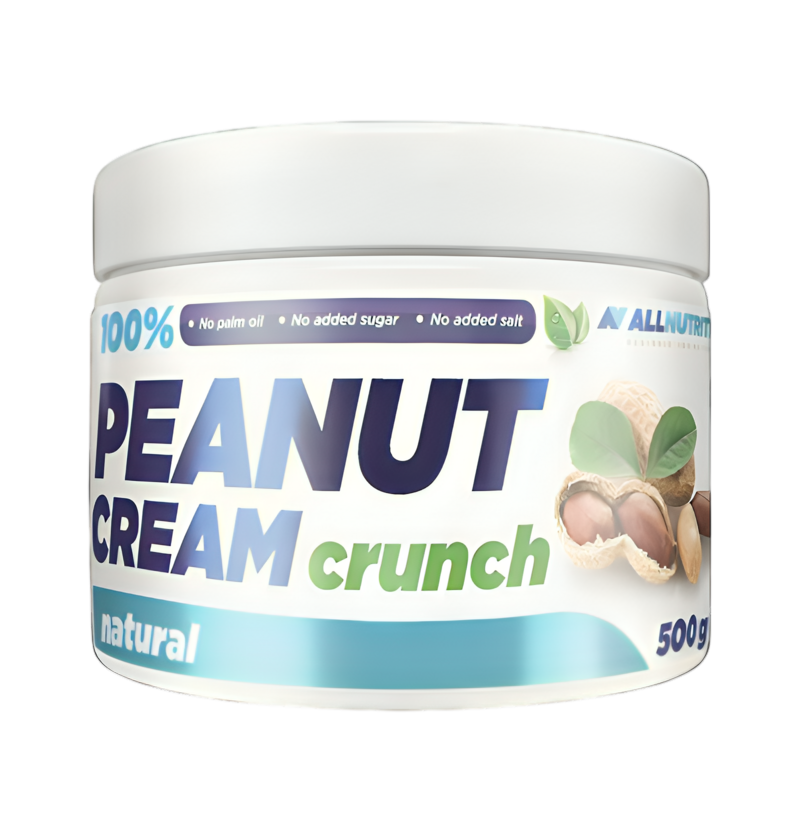 Allnutrition 100% Peanut Kräm Crunch 500g