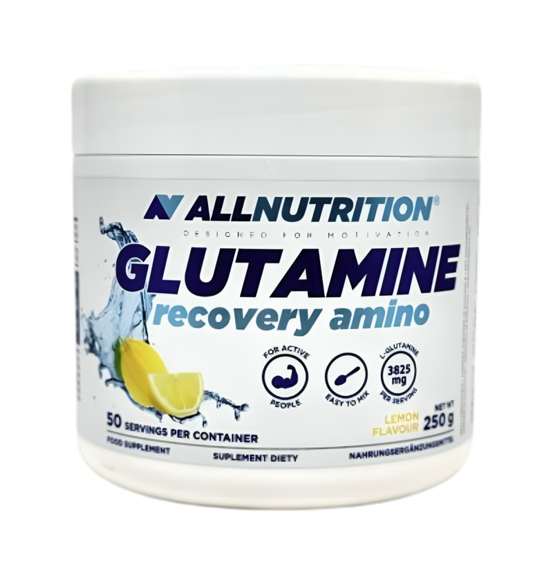 Allnutrition Glutamine Recovery Amino, Lemon 250g